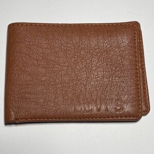 Levi's Tan Leather Card Holder